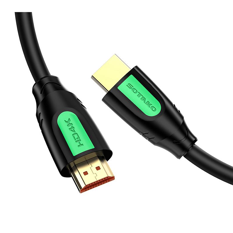 کابل HDMI حرفه‌ای SOTAKO مدل ST-HD401  – انتقال تصویر 4K، پشتیبانی از HDR و مناسب برای گیم، تلویزیون و سیستم‌های صوتی - 20 متر